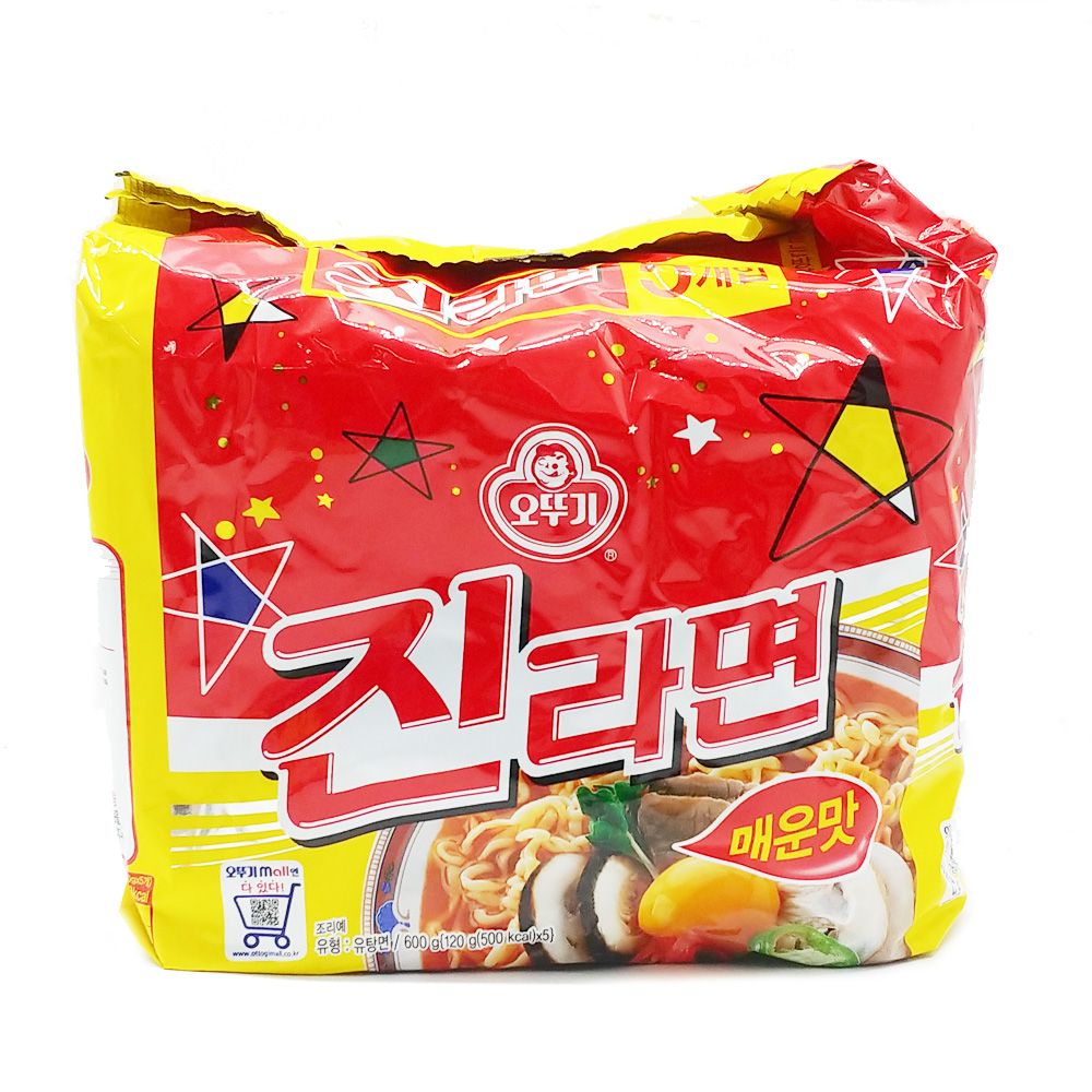 오뚜기) 진라면 멀티(매운맛) 5입