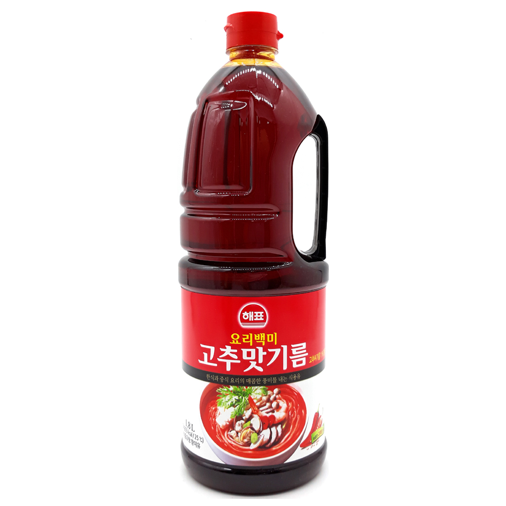 해표) 요리백미 고추맛기름 1.8L