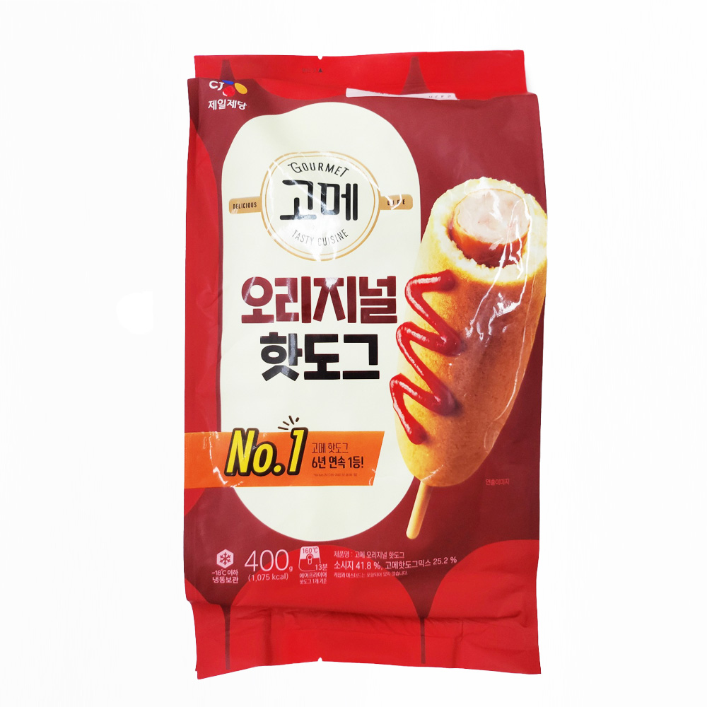 CJ)고메오리지널핫도그400g
