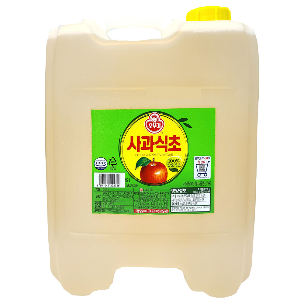 오뚜기) 사과식초 15L