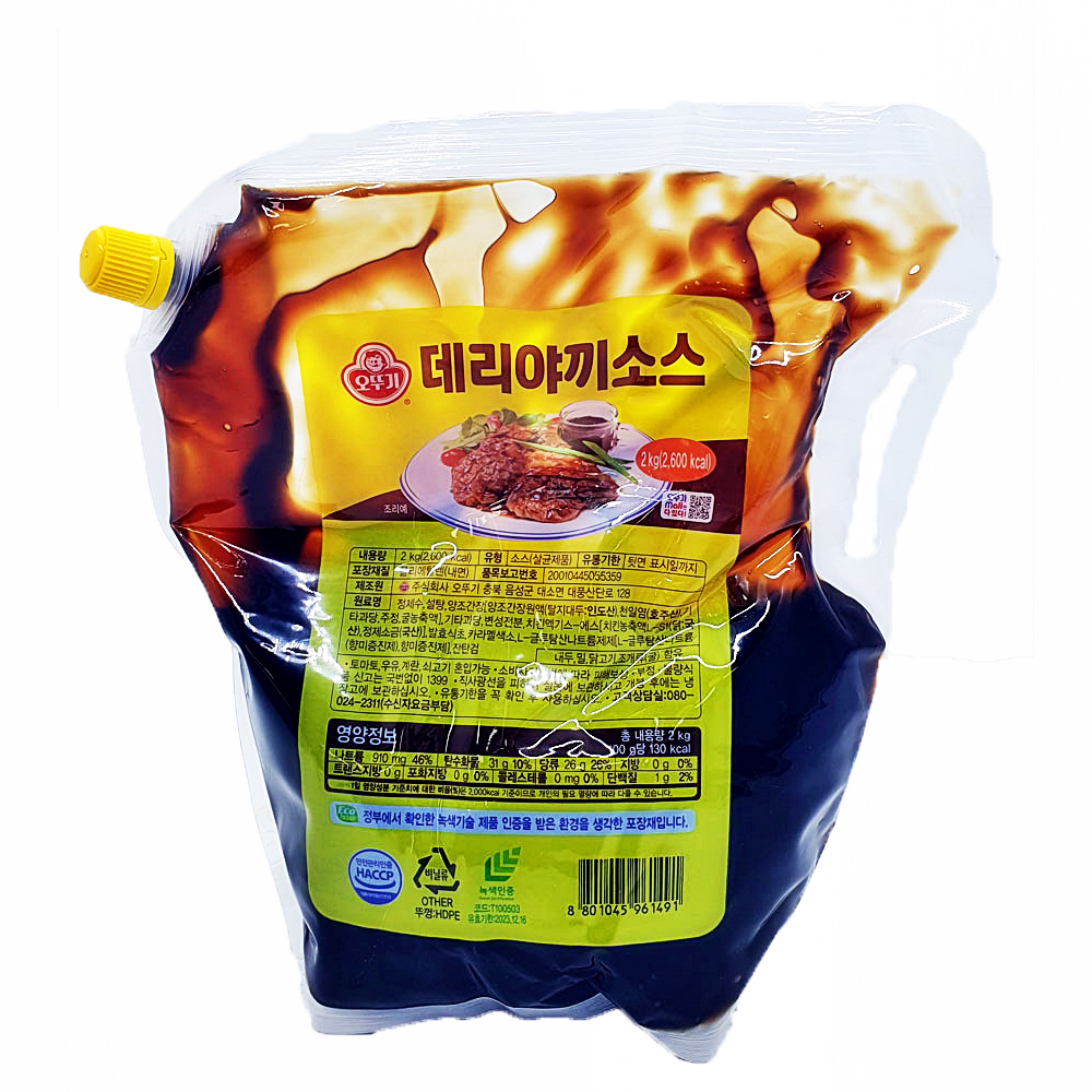 오뚜기)데리야끼 소스2kg
