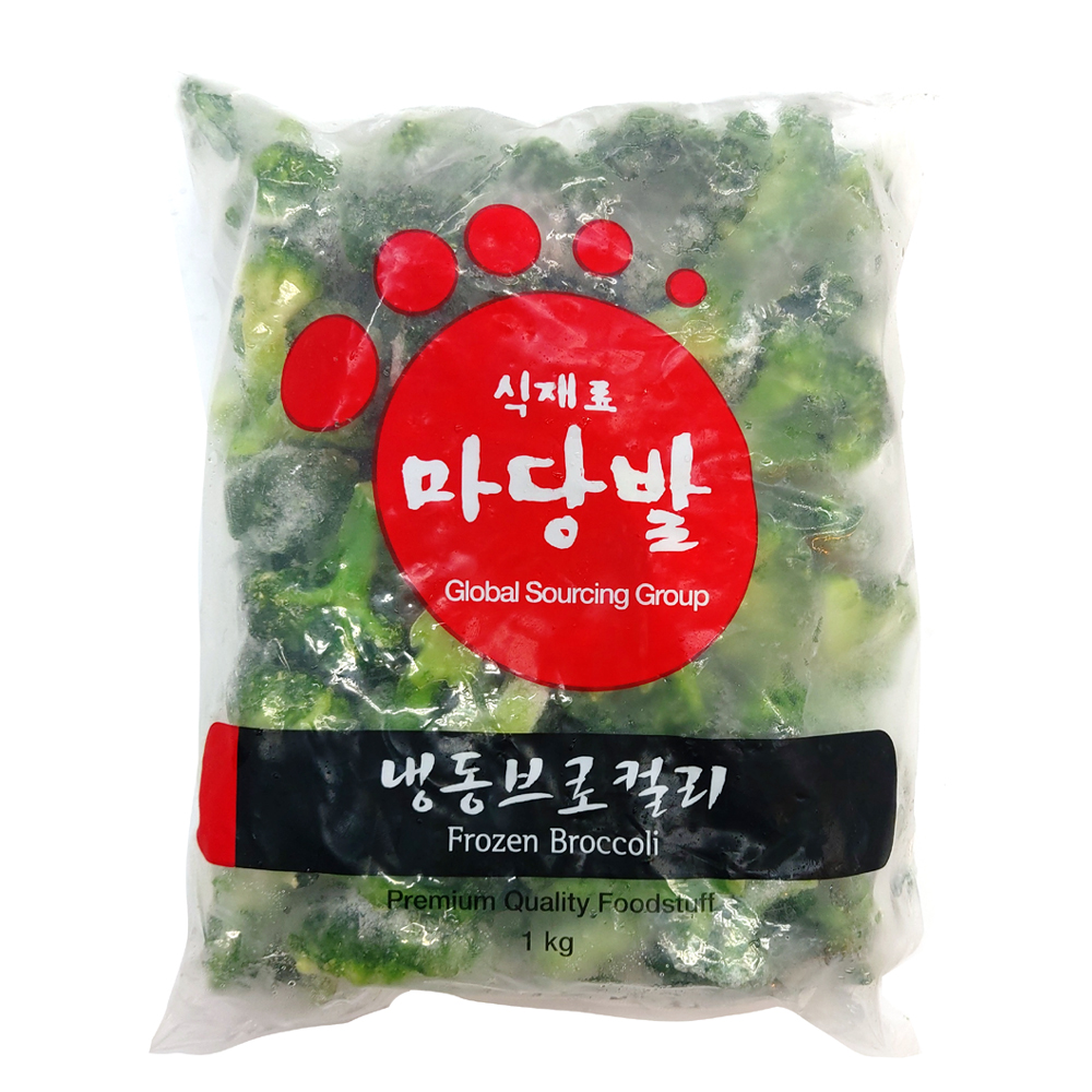 소디프) 냉동 브로컬리 1kg
