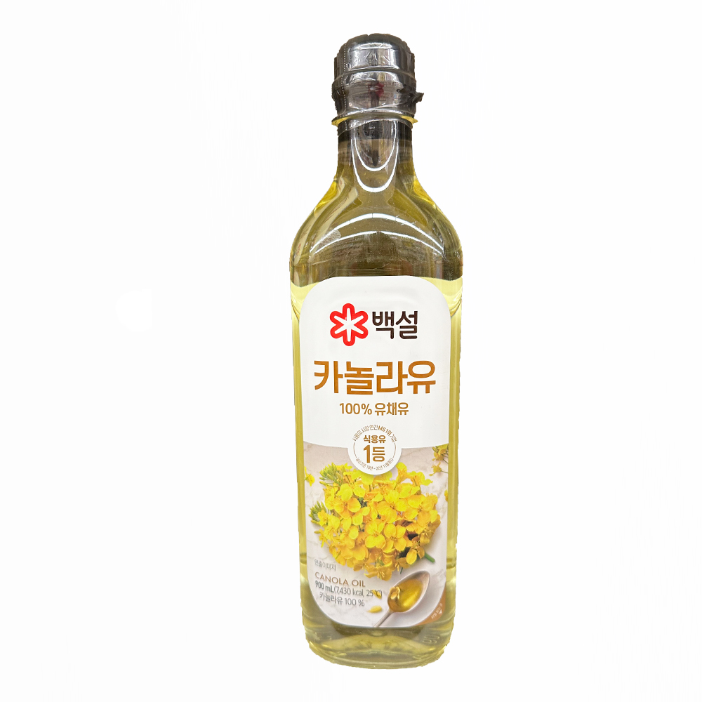 백설)카놀라유900ml