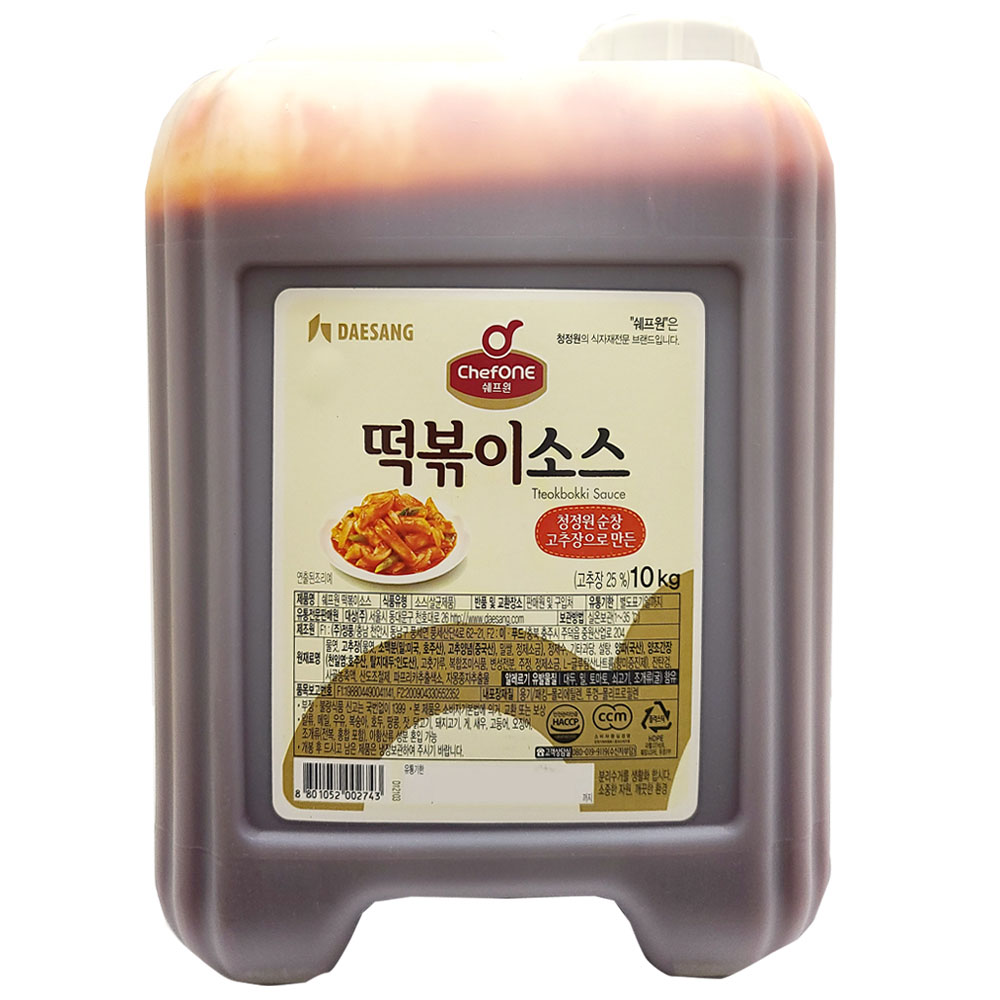 쉐프원) 떡볶이 양념장 10kg
