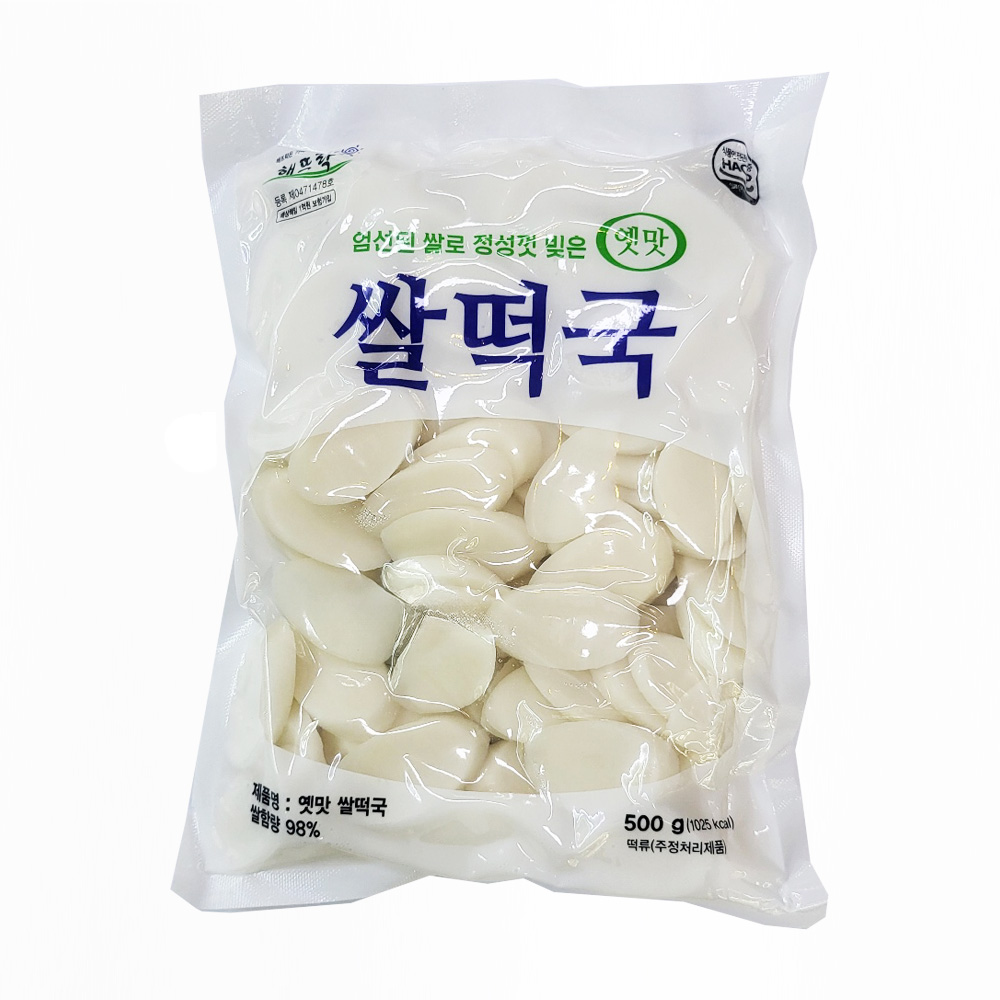 해뜨락)쌀떡국500g