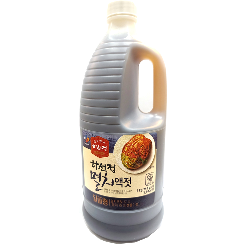 하선정) 까나리액젓(알뜰형) 3kg