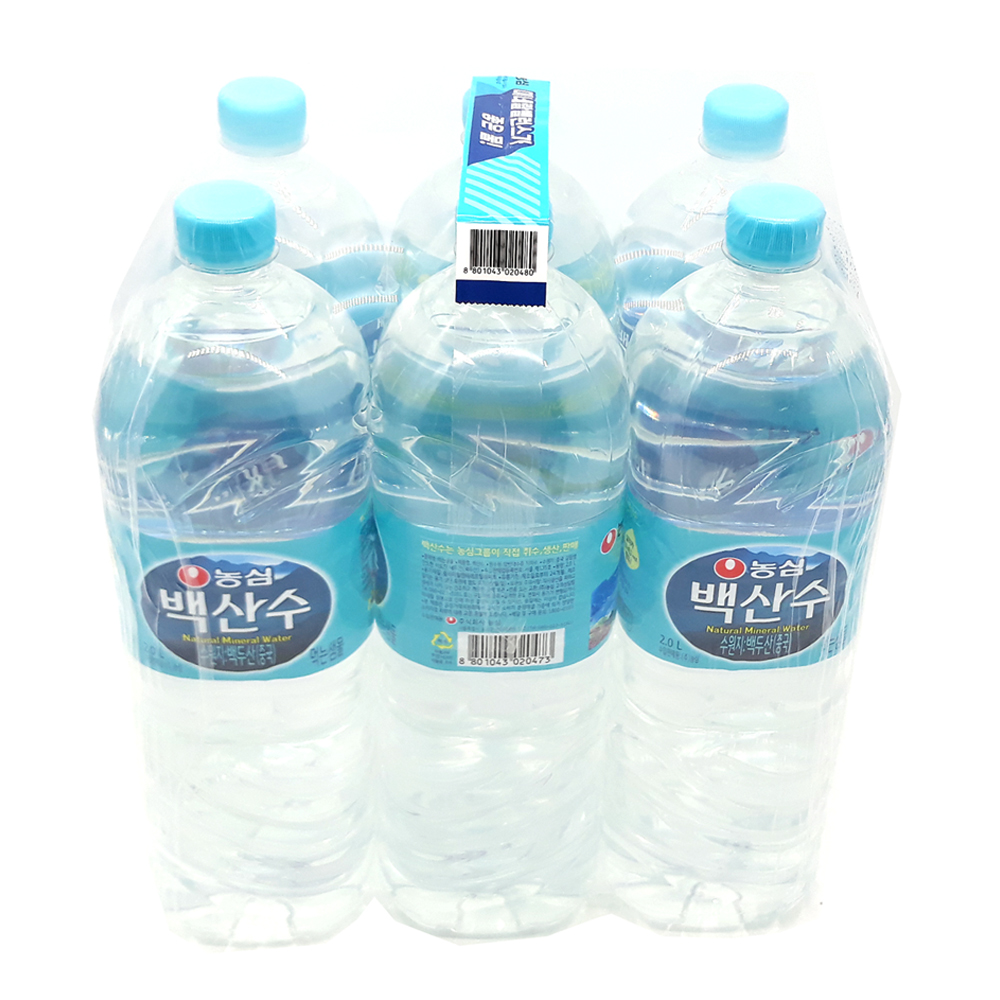 농심)백산수 2L(6입)