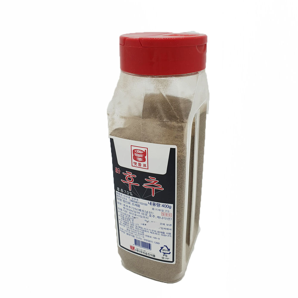 아주존)분흑후추(70%)400g